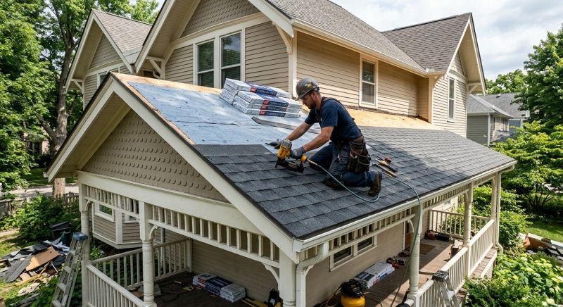 Porch Roofing Installation in Hawley, PA