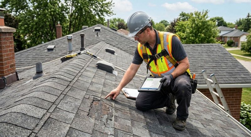 Roof Damage Inspection in Lake Ariel, PA