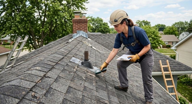 Roof Damage Inspection in Peckville, PA