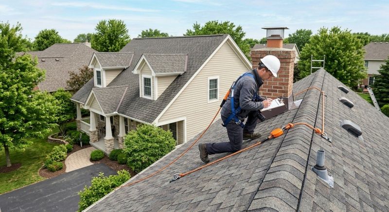 Roof Damage Inspection in Wayne County, PA