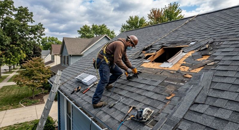 Roof Damage Repair in Peckville, PA