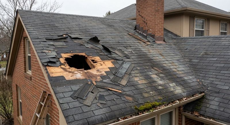 Roof Damage Repair in Shohola, PA