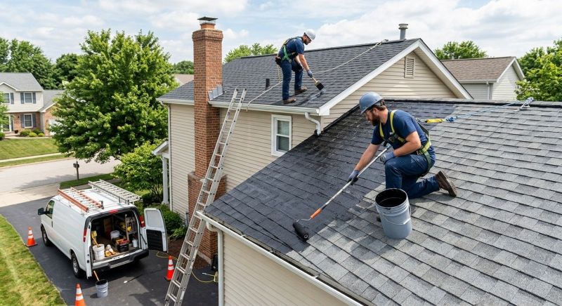 Roof Sealing in Taylor, PA