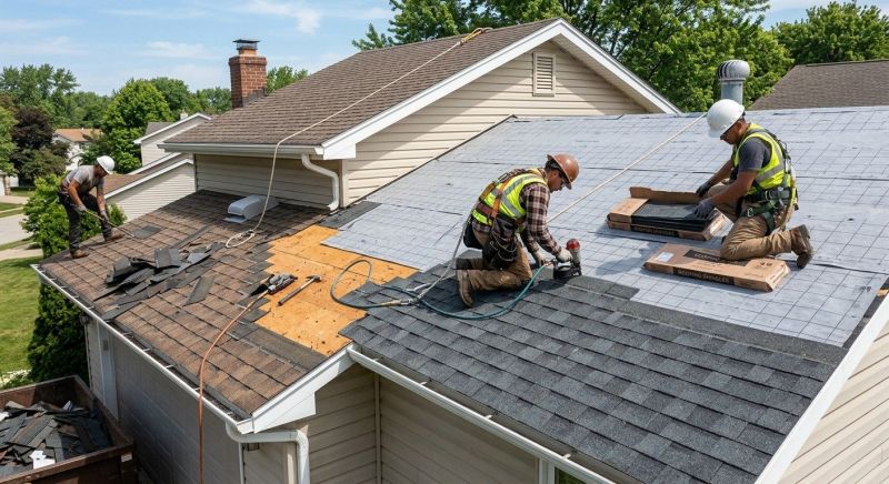 Roof Shingle Replacement in Hawley, PA