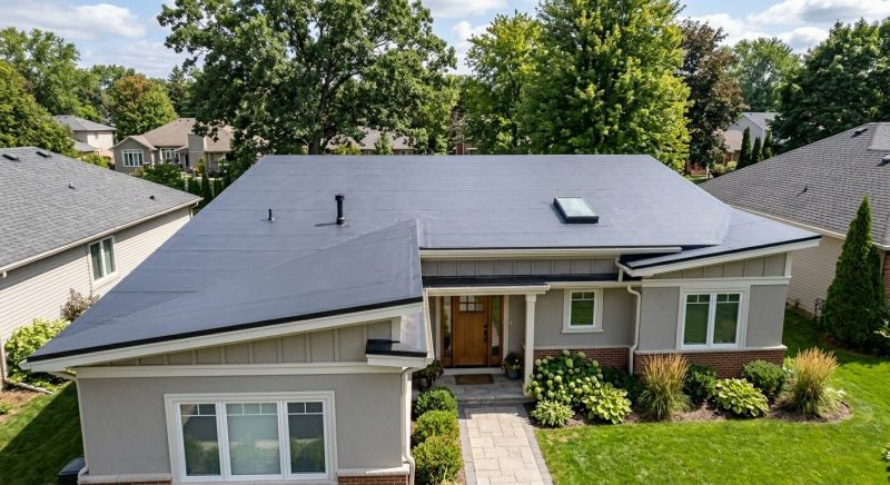 Rubber Roof Installation in Hawley, PA
