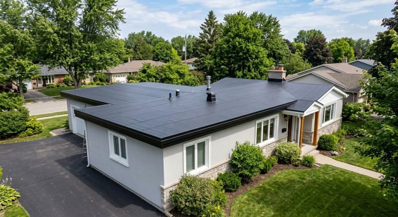 Rubber Roof Installation in Hawley, PA