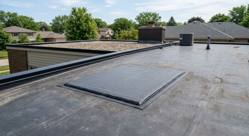 Rubber Roof Repair in Pleasant Mount, PA