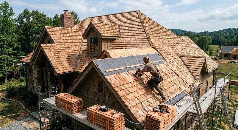 Shake Roof Replacement in Milford, PA