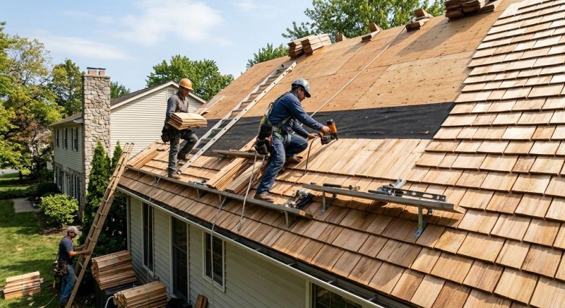 Shake Roof Replacement in Pleasant Mount, PA