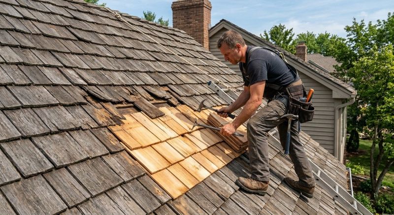 Shake Shingle Repair in Clifford, PA