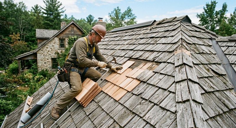 Shake Shingle Repair in Pike County, PA