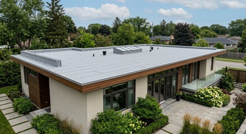 Single Ply Roof Installation in Hawley, PA