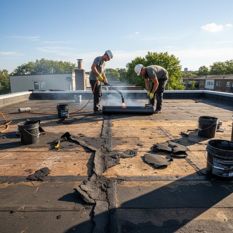 Single Ply Roof Repair in Lake Ariel, PA