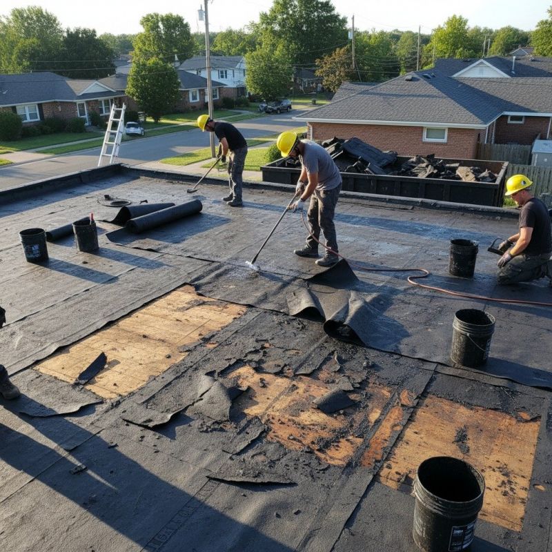 Single Ply Roof Repair in Lakeville, PA