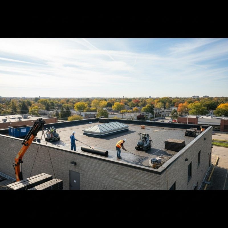 Single Ply Roof Replacement in Tobyhanna, PA