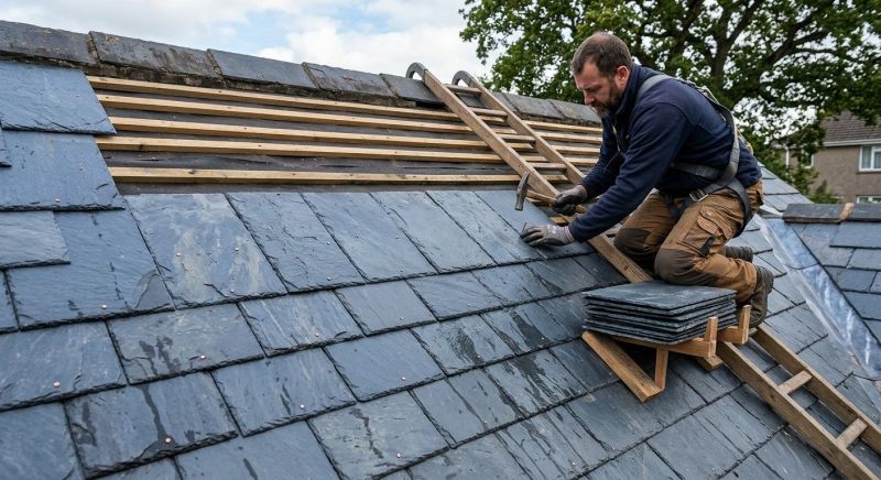 Slate Roof Construction in Dingmans Ferry, PA