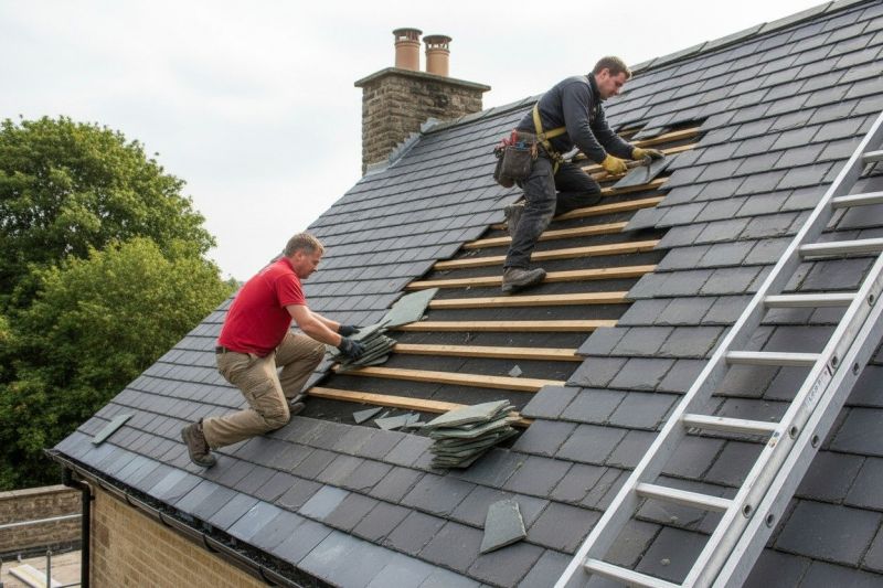 Slate Roof Repair in Clifford, PA
