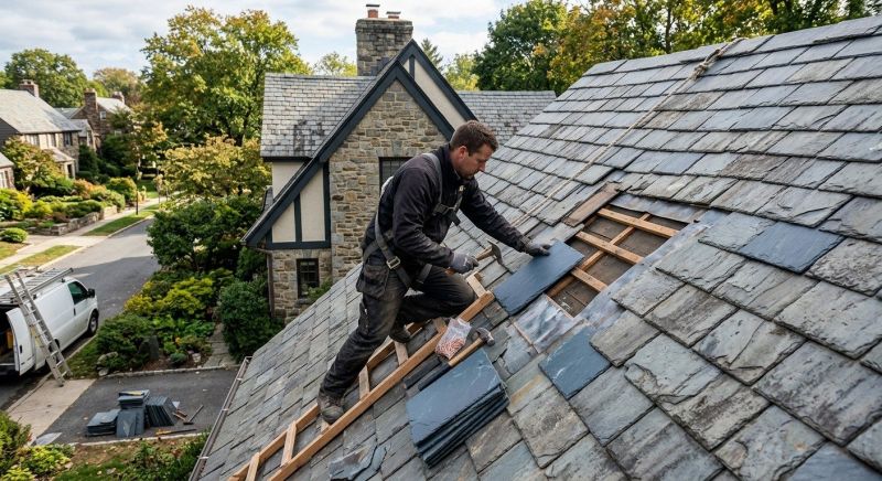 Slate Roof Repair in Eldred, NY