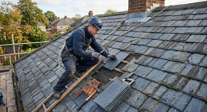 Slate Roof Repair in Peckville, PA