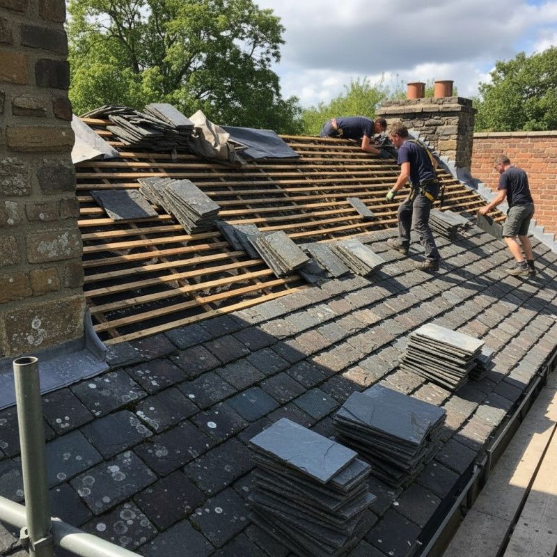 Slate Roof Replacement in Dingmans Ferry, PA