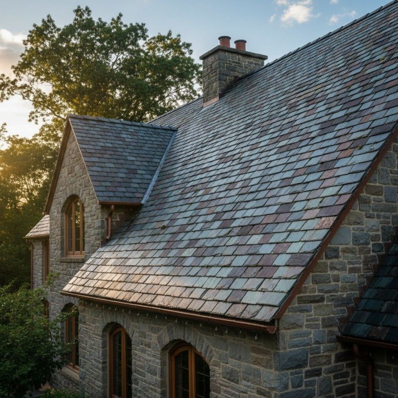 Slate Roof Replacement in Honesdale, PA