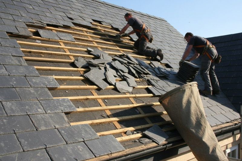 Slate Roof Replacement in Newfoundland, PA