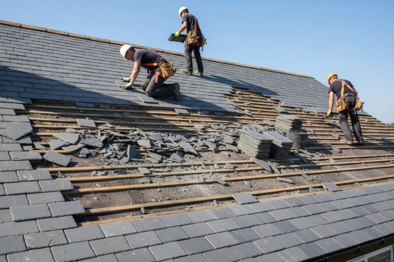 Slate Roof Replacement in Newfoundland, PA