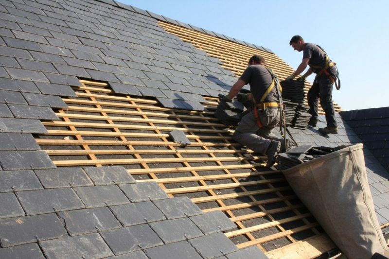 Slate Roof Replacement in Peckville, PA