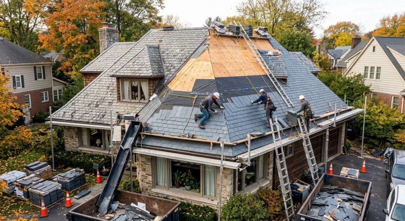 Slate Shingles Repair in Moscow, PA