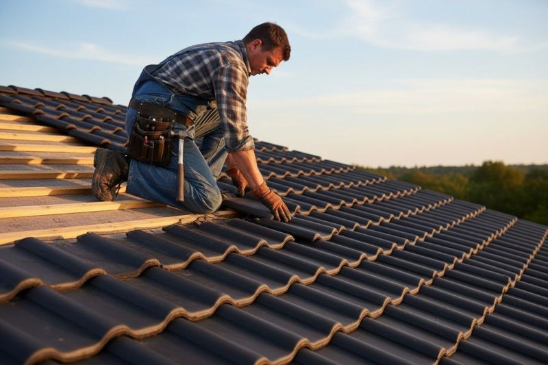 Spanish Tile Roof Replacement in Hawley, PA