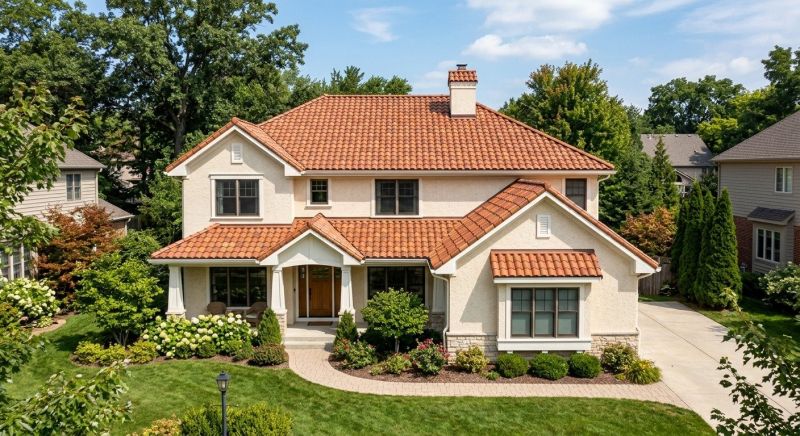 Spanish Tile Roof Replacement in Hawley, PA