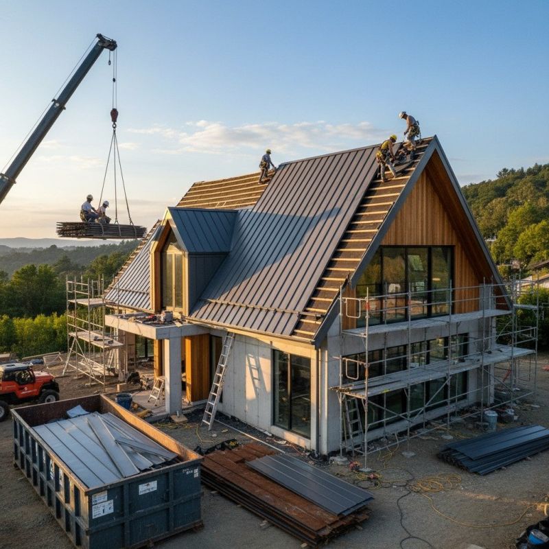Steel Roof Replacement in Hawley, PA