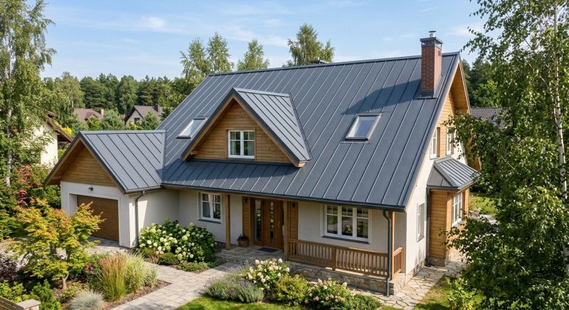 Steel Roof Replacement in Tafton, PA