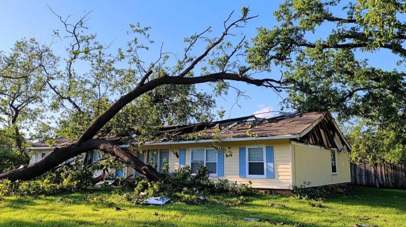 Storm Damage Roof Repair in Forest City, PA
