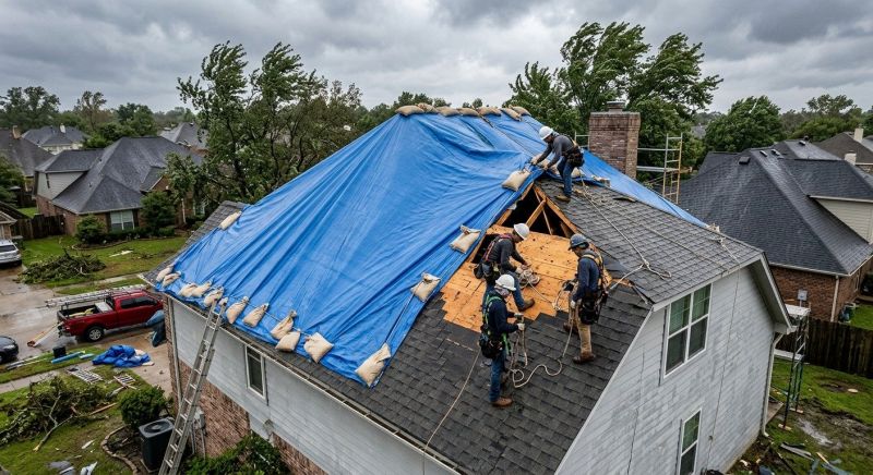Storm Damage Roof Repair in Honesdale, PA