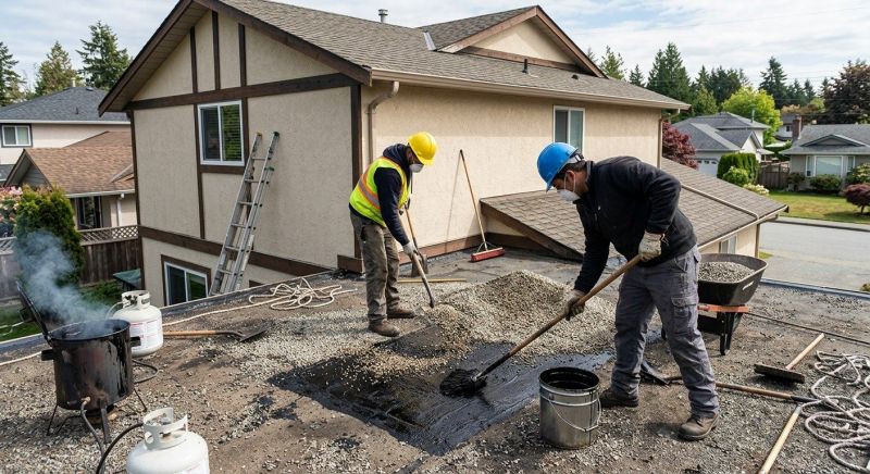 Tar And Gravel Roof Repair in Clifford, PA