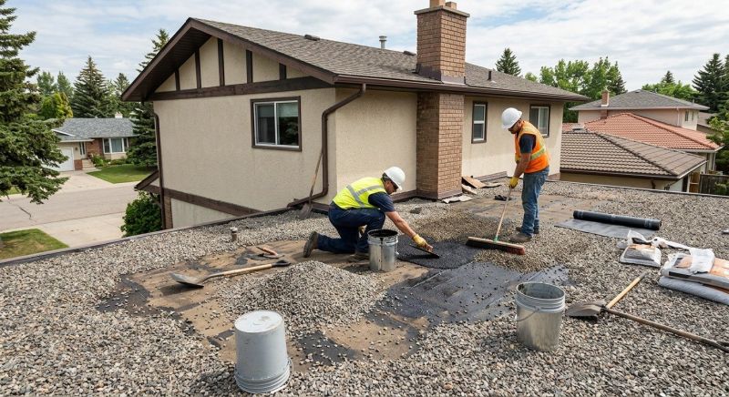 Tar And Gravel Roof Repair in Clifford, PA