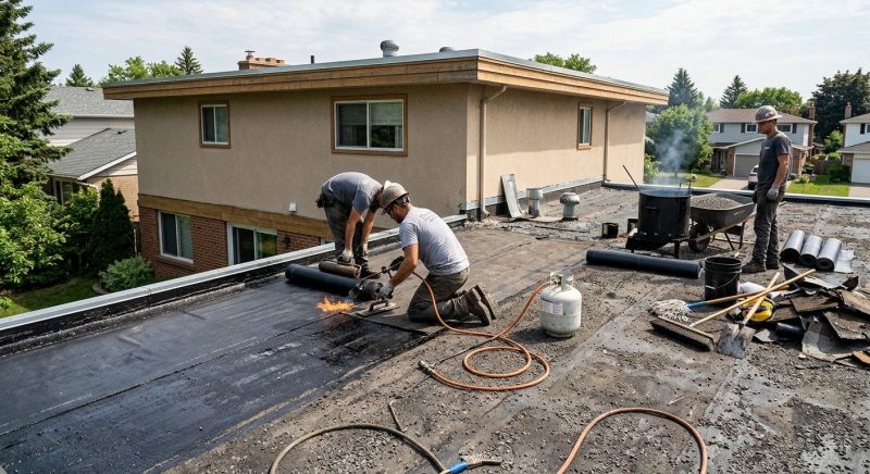 Tar Roof Repair in Dingmans Ferry, PA