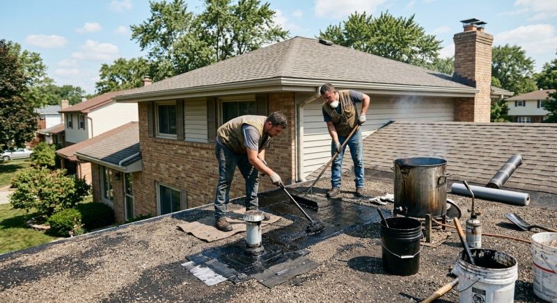 Tar Roof Repair in Lackawaxen, PA