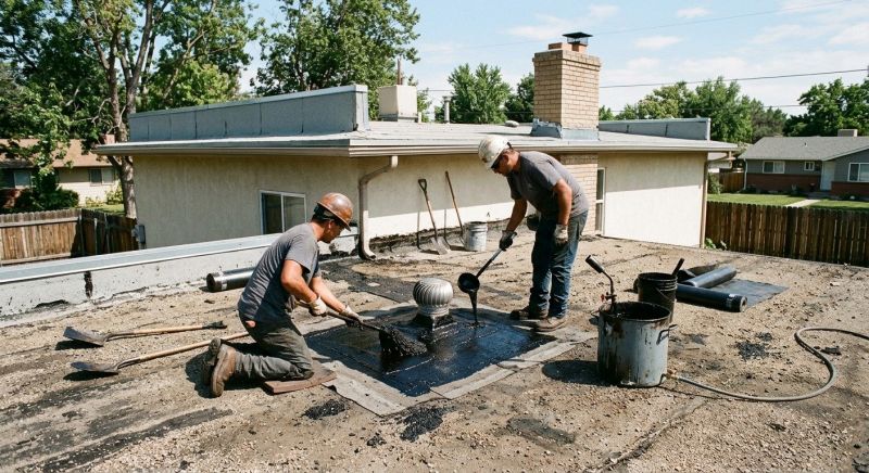 Tar Roof Repair in Taylor, PA