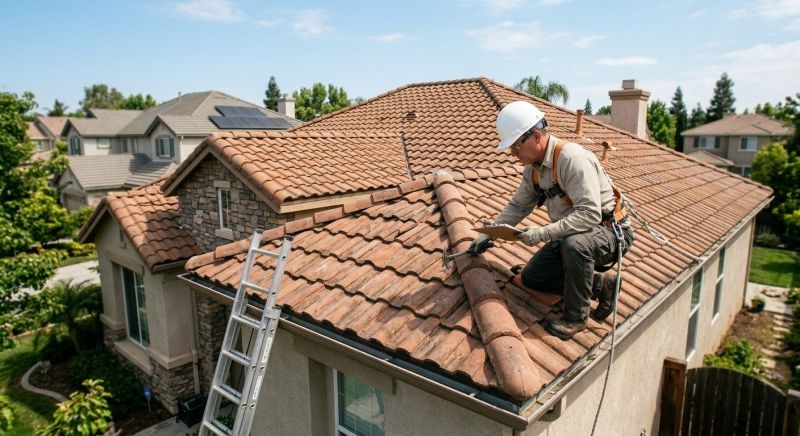 Tile Roof Inspection in Hawley, PA