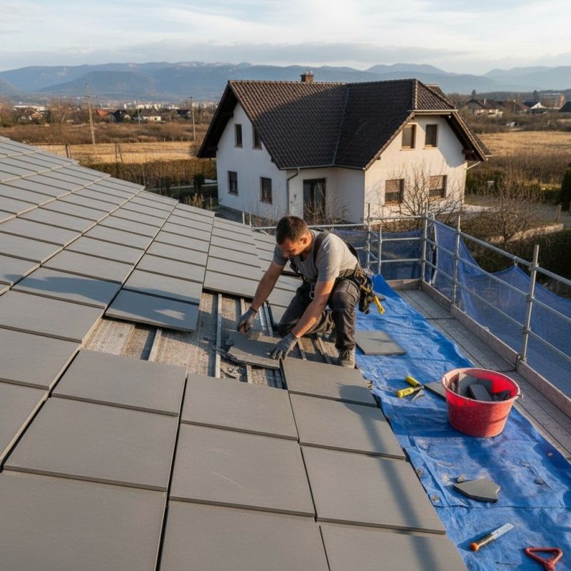 Tile Roof Repair in Clifford, PA