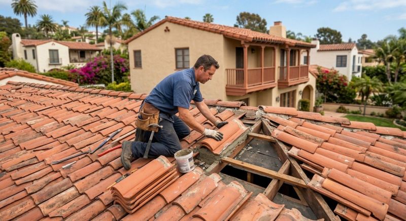 Tile Roof Repair in Lackawaxen, PA