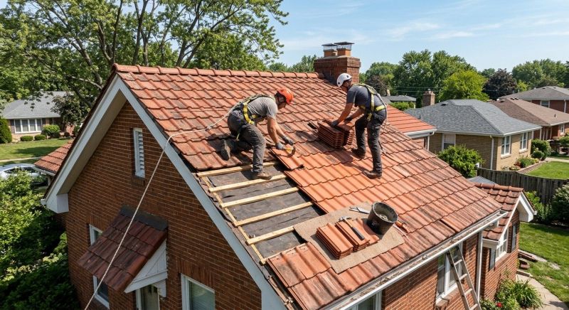 Tile Roof Repair in Lake Ariel, PA