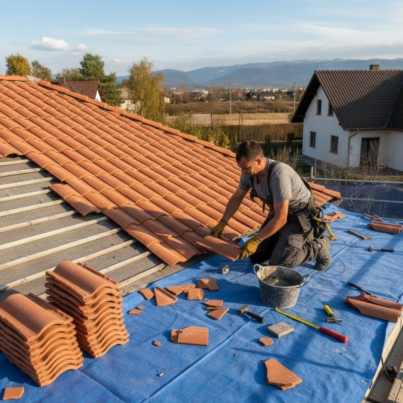 Tile Roof Repair in Moscow, PA