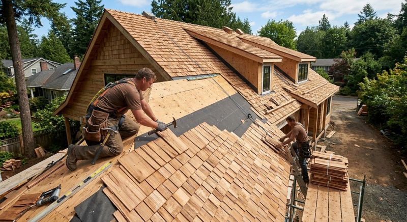 Wood Roofing Installation in Cresco, PA