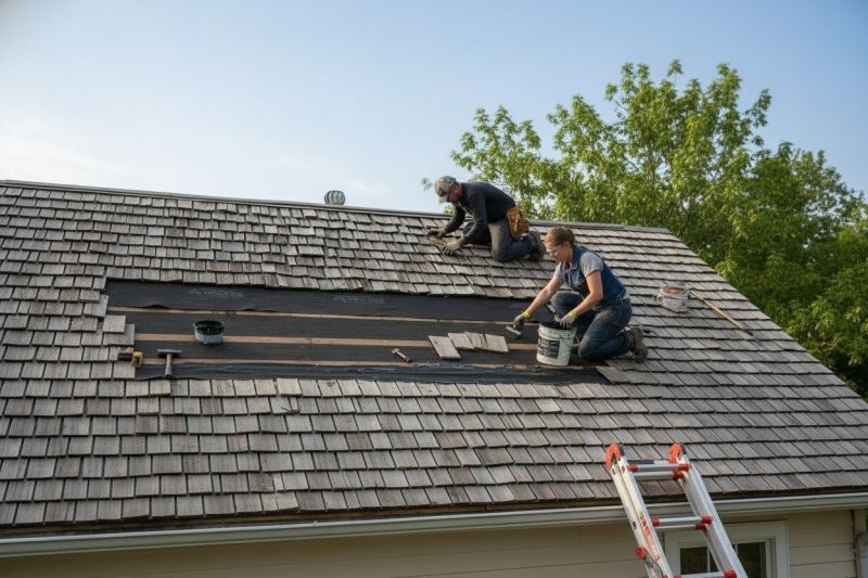 Wood Shake Roof Repair in Tobyhanna, PA
