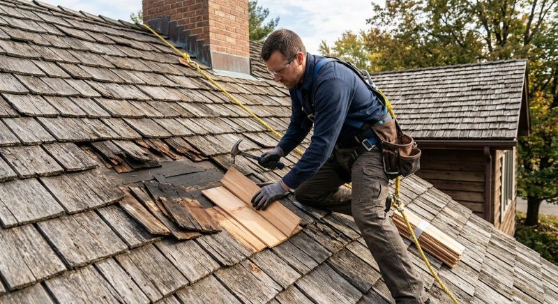 Wood Shingles Repair in Lake Ariel, PA